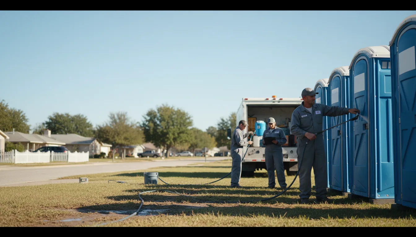 Long-Term Portable Toilet Rental in Carter, OK near me